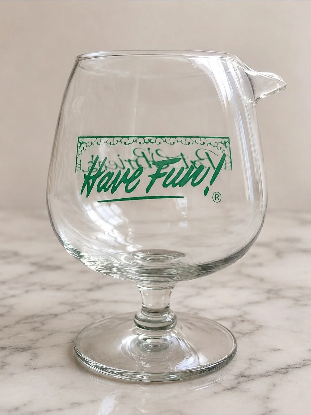 Pat O’Brien’s New Orleans | NWOT Vintage 60s Glass Souvenir Cocktail Glass (OS)